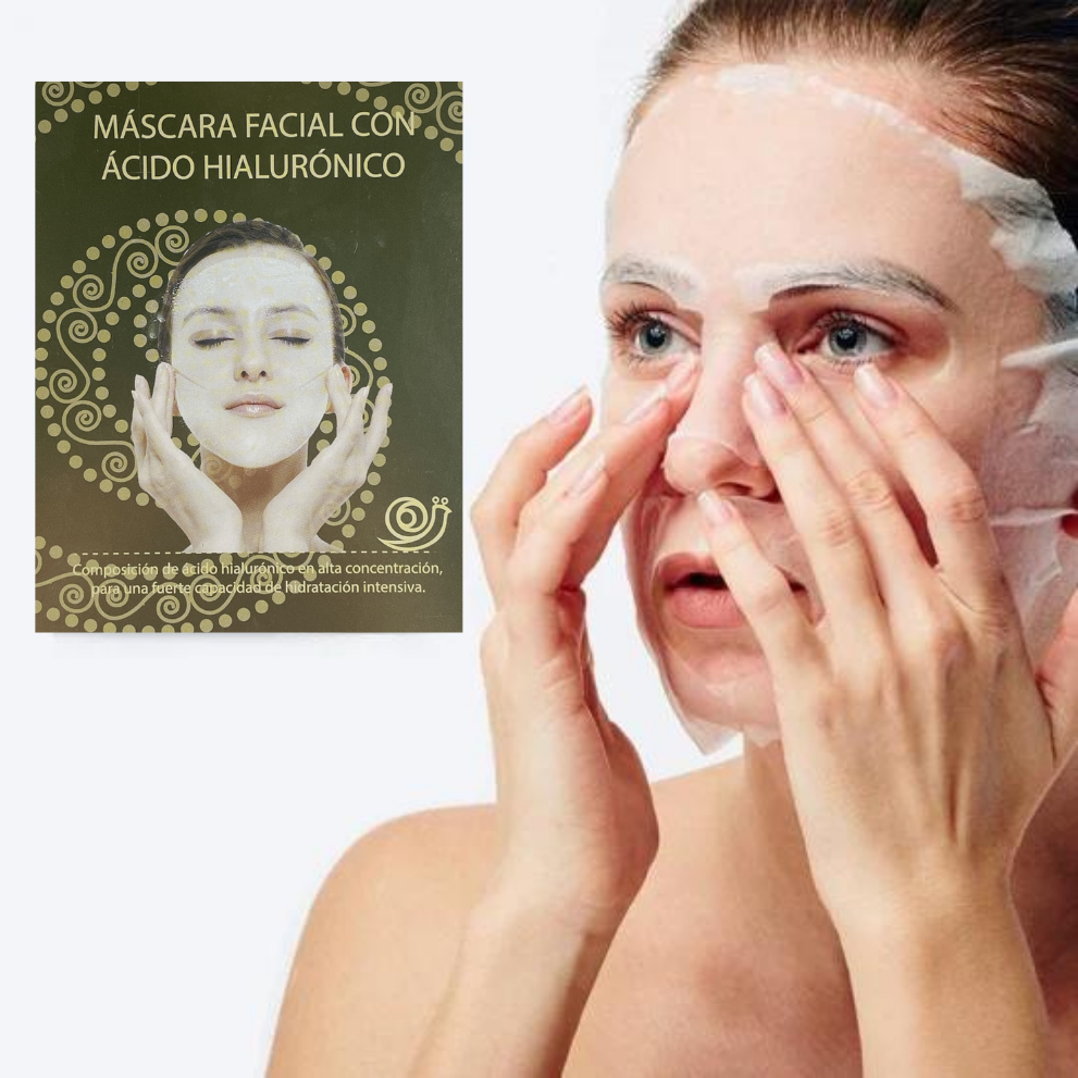 Luxury Mask™  Mascara Facial con Ácido Hialurónico